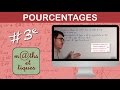 Effectuer un calcul de pourcentage - Troisi?me