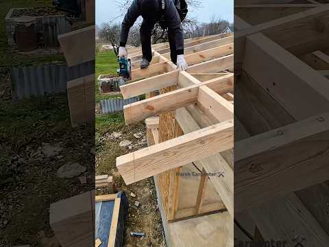 Trimming Rafter Overhangs | Safe? | Your Opinion in The Comments