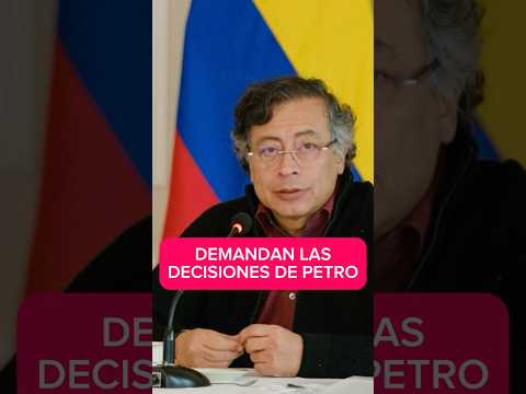 OPOSICIÓN DEMANDA DECISIÓN DE PETRO CONTRA ISRAEL #colombia #petro #oposición
