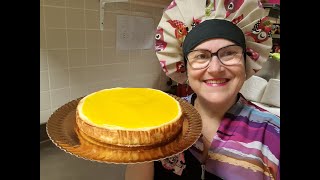 TARTA JUGOSA DE QUESO Y CREMA DE LIMÓN Y NARANJA