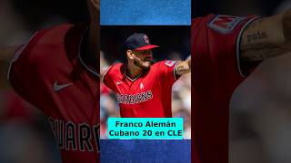 Debuta Cubano 🇨🇺 FRANCO ALEMAN en las GRANDES LIGAS