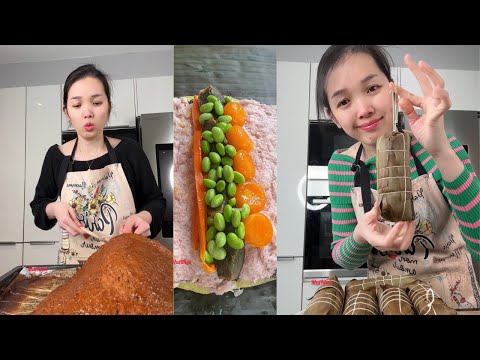 Làm KHÔ HEO đơn giản - BÁNH TÉT CHUỐI - TRỨNG MUỐI CẤP TỐC.