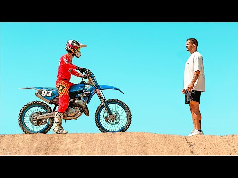 Nunca había hecho motocross... y pasó ESTO