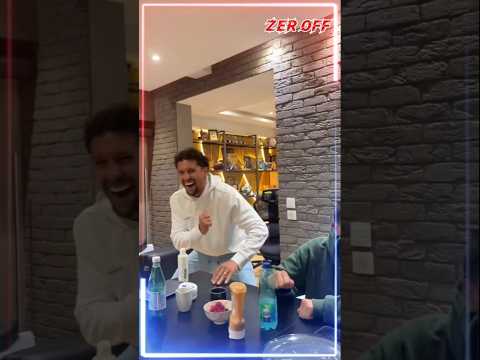 Marquinhos et sa famille en FEU, après la victoire du PSG face au FC Barcelone ! 🔴🔵 #shorts #psg