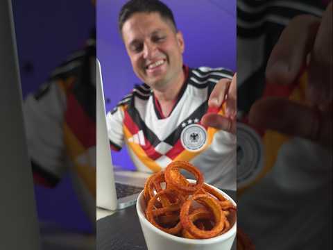 Crispy Potato Rings ⚽️🥔 #shorts #summerofgoals