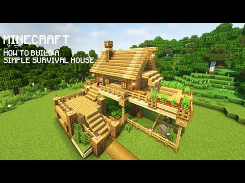 Minecraft: How To Build a Simple Survival House