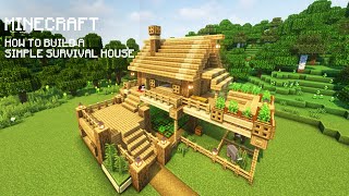 Minecraft: How To Build a Simple Survival House