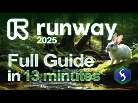 Runway AI - Tutorial for Beginners in 13 MINUTES !  [ FULL GUIDE 2025 ]