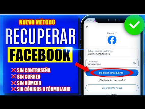 ✅ CÓMO RECUPERAR MI CUENTA DE FACEBOOK 2025 |SIN CONTRASEÑA, CORREO-EMAIL, TELÉFONO, NI FORMULARIO|