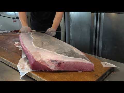 From Market to Table—Taiwan’s Best Bluefin Tuna Cutting Show! 🐟⚡🍽 #TunaKing #luxury