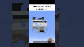 ai é complicado...  #minecraft #curiosidades #memes #minecraftbuilding #minebr #shorts #clips