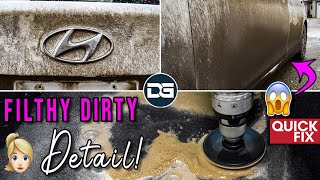 Deep Cleaning a Girl's DIRTY Car! | Quick Fix