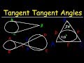 Understanding Tangent and Secant Angles