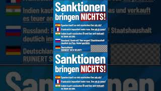 Russland-Sanktionen bringen nichts, ausser den Zusammenbruch der Deutschen Industrie?