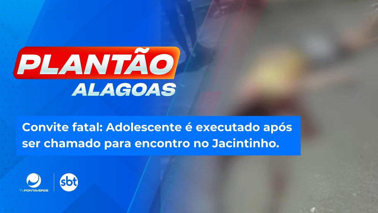 Convite fatal: Adolescente &eacute; executado ap&oacute;s ser chamado para encontro no Jacintinho.