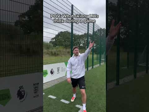 What skinny wingers think during a soccer match…😬⚽️