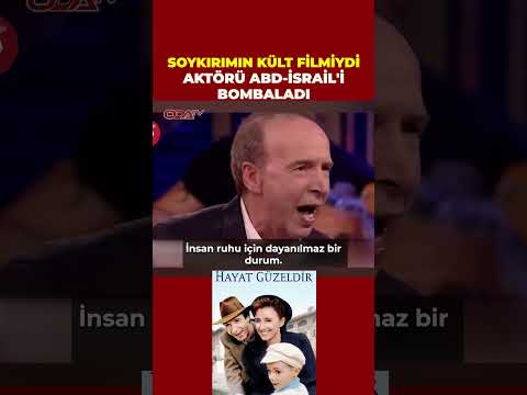 Oscar ödüllü İtalyan oyuncu Roberto Benigni, İsrail'i böyle eleştirdi