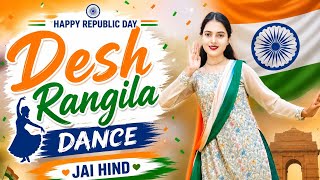 Desh Rangila Rangila 🇮🇳 | Dance Choreography by Yashasvi | #deshrangiladance #dancespecial #dance 