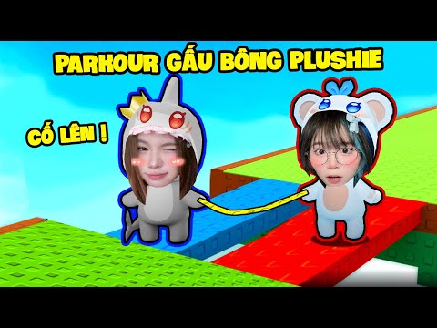 SAMMY VÀ MÈO SIMMY PARKOUR PLUSHIE KẾT HỢP SIÊU ĐÁNG YÊU TRONG ROBLOCK