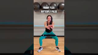 Butterfly Pulse = small move, big burn 💪 #formcheck #fitnesstips #strengthtraining