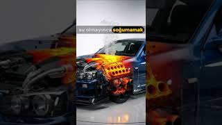 Motorun susuz kalırsa başına gelecekler.  #carcare #engine #motorogretici