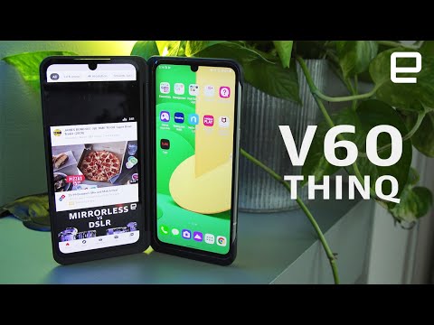 (ENGLISH) LG V60 ThinQ 5G hands-on: A familiar kind of weird