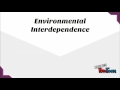 Global Interdependence Concepts and Challenges