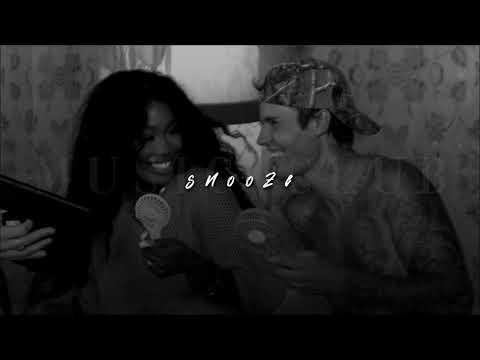 SZA + Justin Bieber, Snooze | sped up |