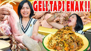 NENEK LINCAH MASAK LIDAH SAPI UTUH CABE IJO!!