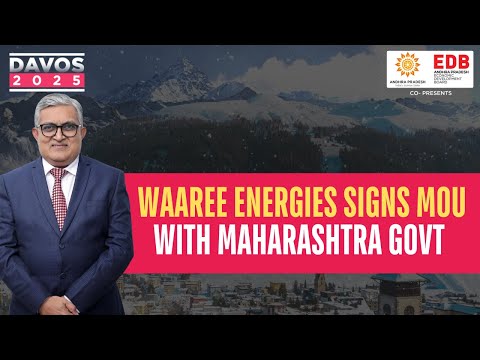 Waaree Energies' Hitesh Doshi Talks Sustainability, AI & Power Demand In India | Davos 2025