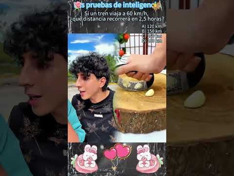 Si un tren viaja a 60 kmh, ¿qué distancia recorr#foryou #fyp #viral #shorts