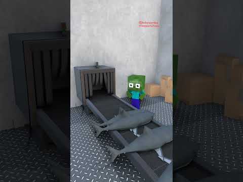 OHIO Baby Shark VS Baby Shark UmUmUm #shorts #minecraft