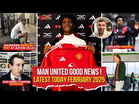 FINALLY❗Dorgu Completed🚨Rashford Medical Test in Aston Villa✅Malacia Farewell😭Man Utd News