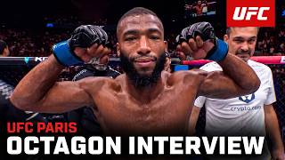 Salahdine Parnasse Octagon Interview | UFC Paris