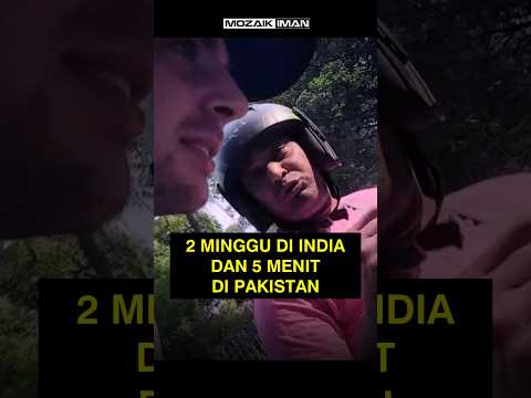 Beda 180 Derajat antara India dan Pakistan #pakistan #india