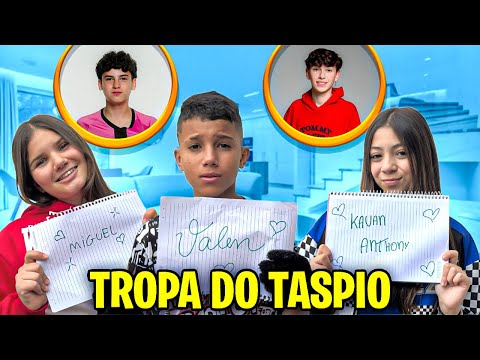 RESPONDENDO PERGUNTAS SOBRE A TROPA DO TASPIO *Deu briga no vídeo *