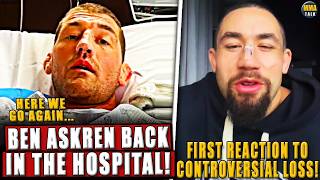 Ben Askren BACK IN the Hospital AGAIN! Whittaker BREAKS SILENCE on controversial loss; Rogan-Khabib