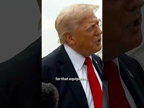 President Trump says US will send ‘sophisticated military’ to Ukraine