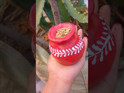 মাটি দিয়ে ঘড়া বানালাম। 🖌🤩#minivlog #youtubeshorts #bangla #minivlog #video #foryou