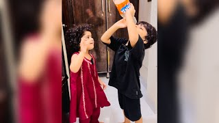Shanu aali nay baba ki bottle pee li 😱or laga injection 😂 #funny #comedy #trending #vlog #shorts 