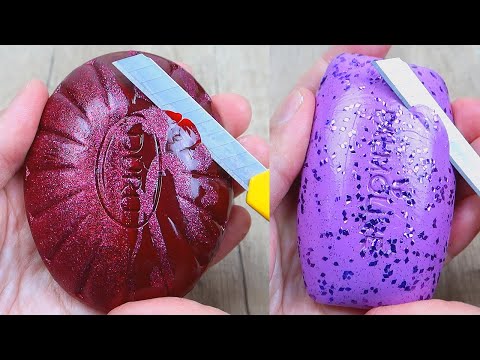 Relaxing Soap Cutting and Carving ASMR. Satisfying videos. LIVE-1513