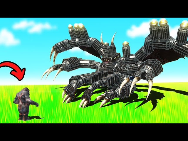 SPIDER Mutant MAX-LEVEL Transformation is Epic! - Animal Revolt Battle Simulator ARBS