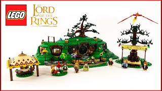 LEGO Icons 10354 The Lord of the Rings: The Shire Lego Speed Build - Brick Builder