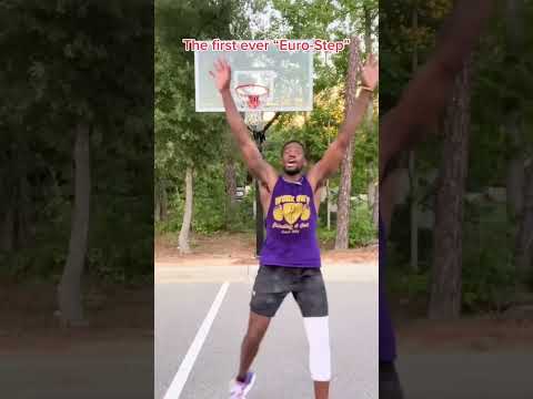 First ever Euro Step #basketball #comedy #beloti44