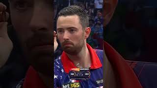 🎯 Luke Humphries clinicaly punishes Littler’s miss with a 72 finish! 🥶 #shorts #darts #pdc #2026