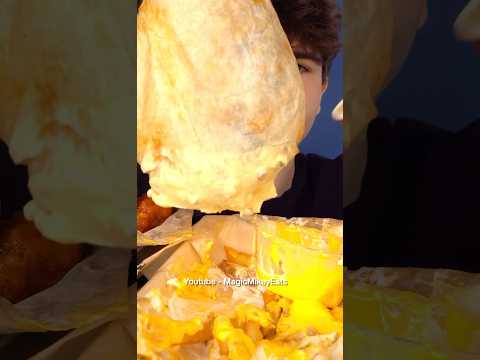 Wingstop Giant Chipotle Burrito #shorts #asmr