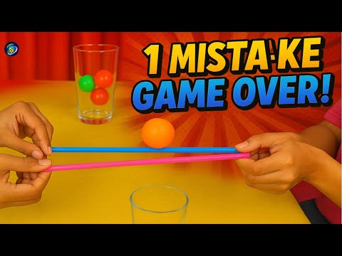 “One Wrong Move… Ball DROPS! 😱🎯”