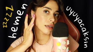 🥱 BU VİDEO SENİ 4. DAKİKADA UYUTACAK 😴💤 YÖNLENDİRMELİ UYKU TELKİNİ 😴 ASMR TÜRKÇE