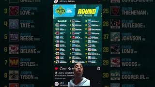 NFL Draft Round 1 Results