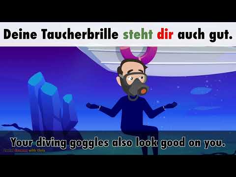 Learn German | Diving in Germany | Dialogue in German with subtitles